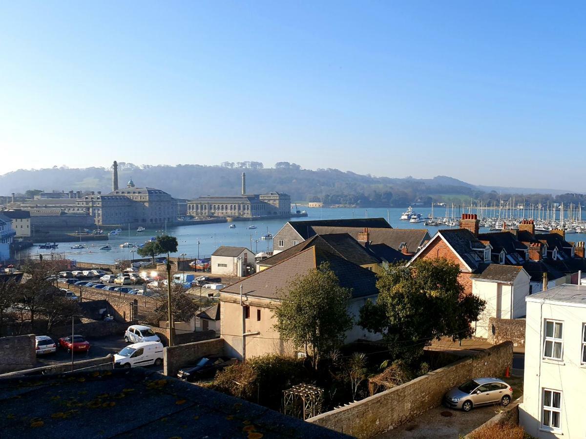 Apartament Pure B - Exceptional Views Of Tamar & Royal William Yard With Free Parking & Wifi Plymouth Zewnętrze zdjęcie