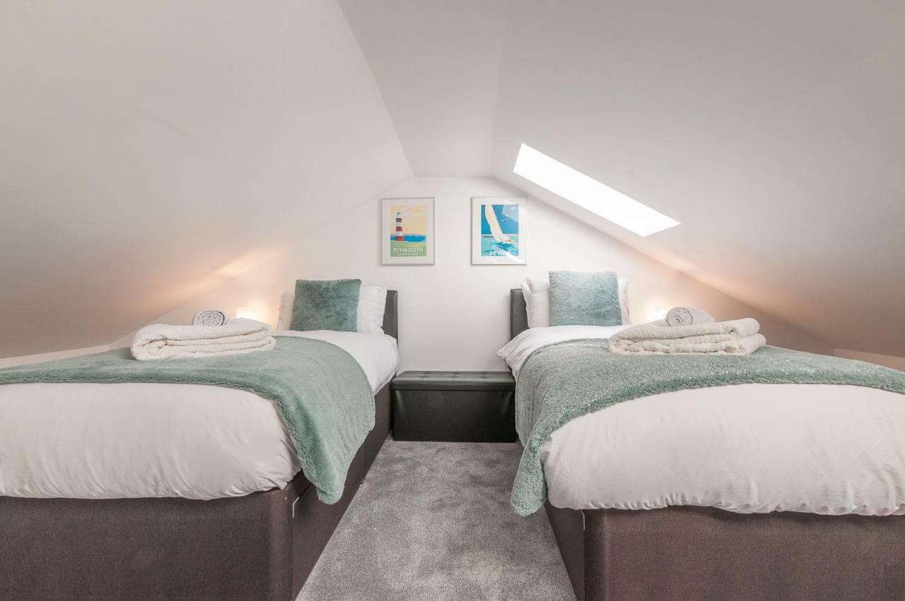 Apartament Pure B - Exceptional Views Of Tamar & Royal William Yard With Free Parking & Wifi Plymouth Zewnętrze zdjęcie