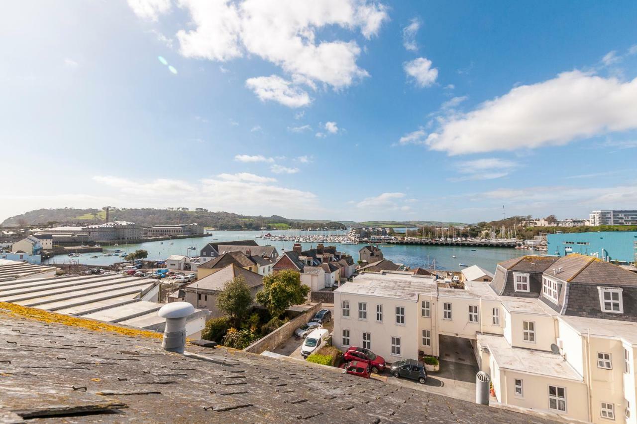 Apartament Pure B - Exceptional Views Of Tamar & Royal William Yard With Free Parking & Wifi Plymouth Zewnętrze zdjęcie